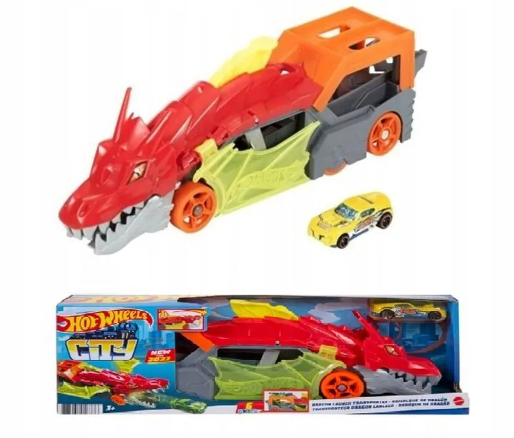 HOT WHEELS Zmaj transporter