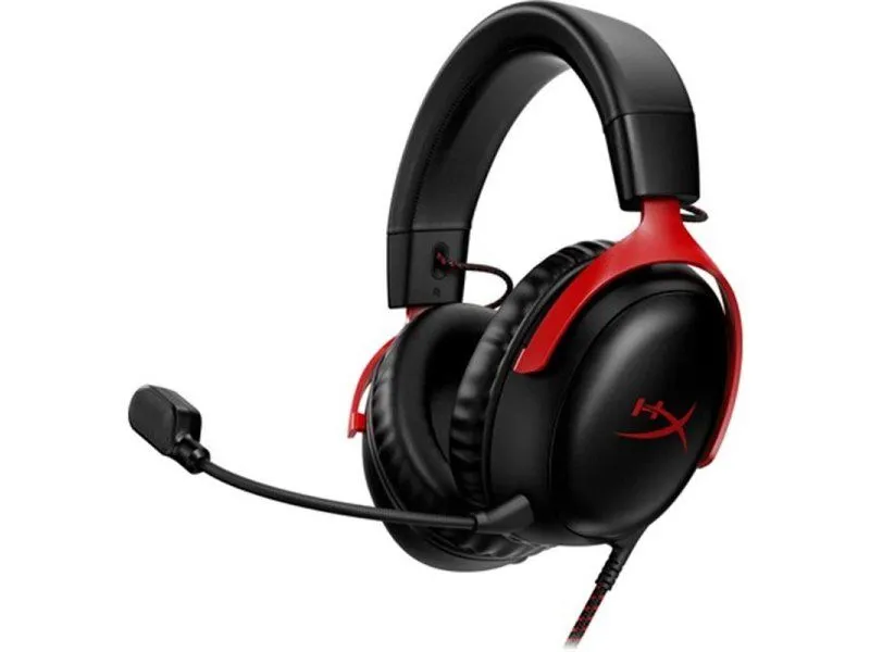 HYPERX Gaming slušalice Cloud III/ crna/crvena
