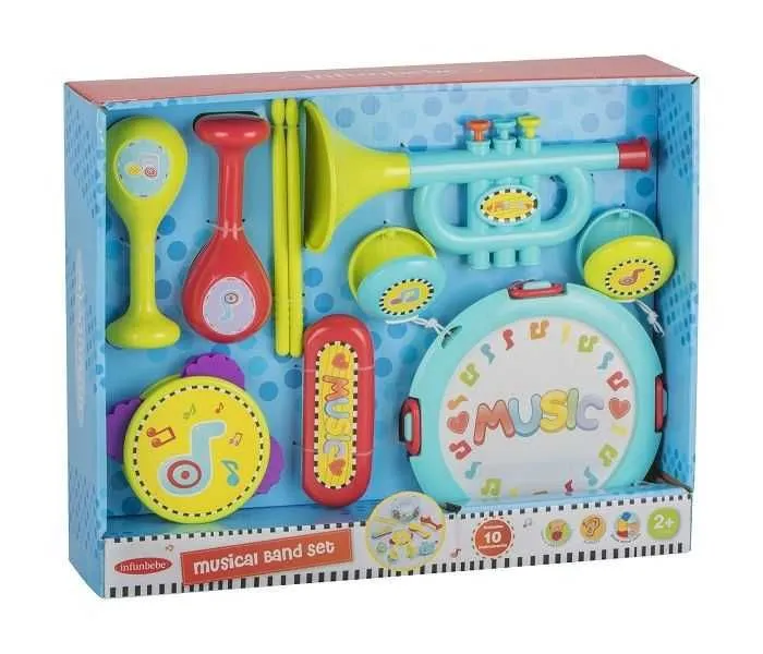 INFUNBEBE Igračka za bebe - Muzički bend set 12+m