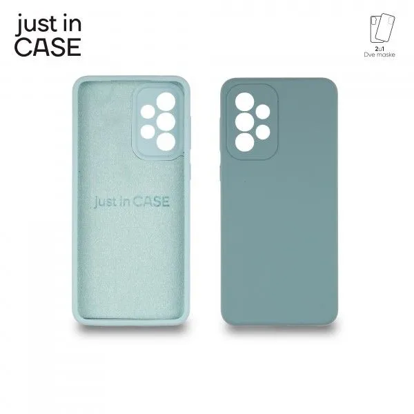 JUST IN CASE Maska 2u1 Extra case MIX PLUS za Samsung A33 5G/ zelena