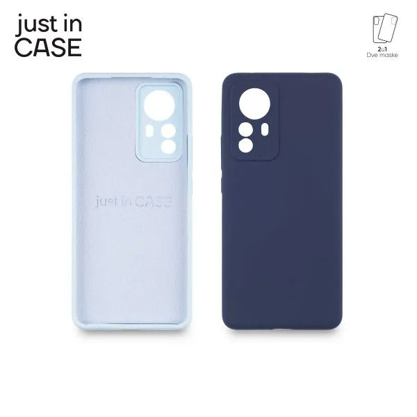 JUST IN CASE Maska 2u1 Extra case MIX PLUS za Xiaomi 12 Pro/ plava