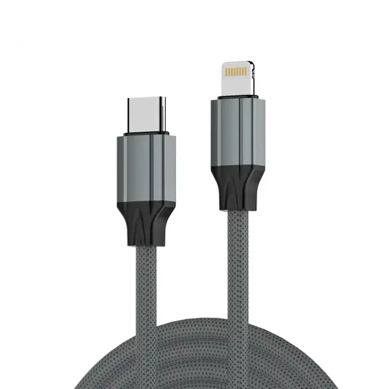 Kabel LDNIO LC441I 30w/ Type-C na iPhone Lightning sivi 1m