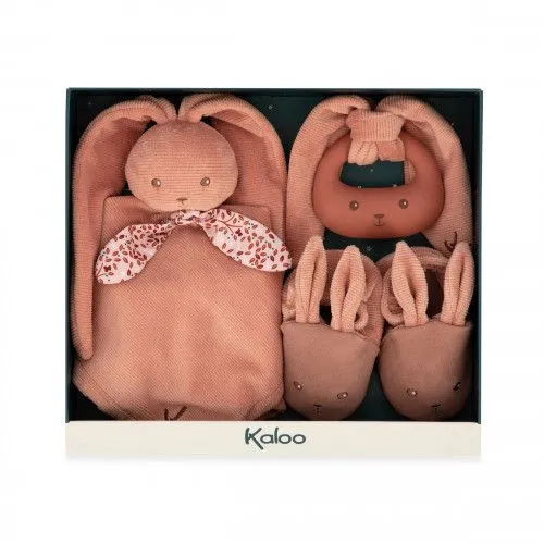KALOO Poklon set za bebe Zeka/ roze