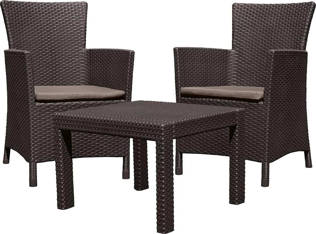 KETER Balkonski set Rosario/ braon CU 258839
