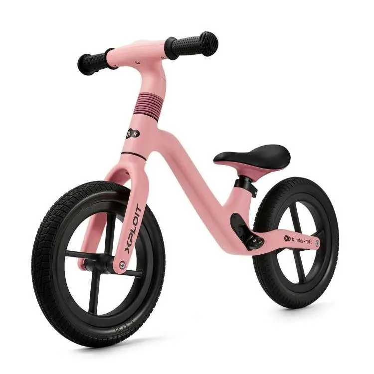 KINDERKRAFT Bicikl balance bike Xploit bubblegum/ pink