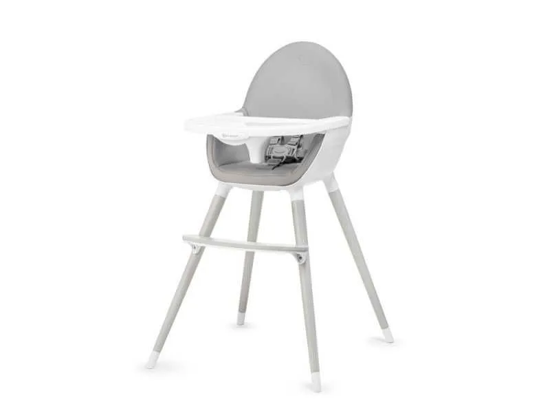 KINDERKRAFT Hranilica Fini 2u1/ siva/bela