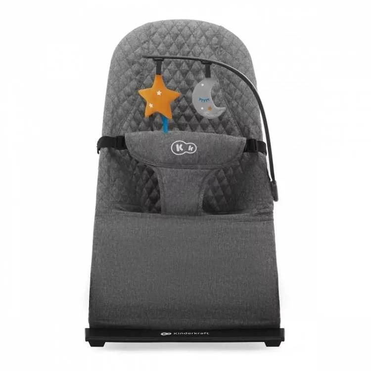 KINDERKRAFT Ležaljka Mimi/ siva