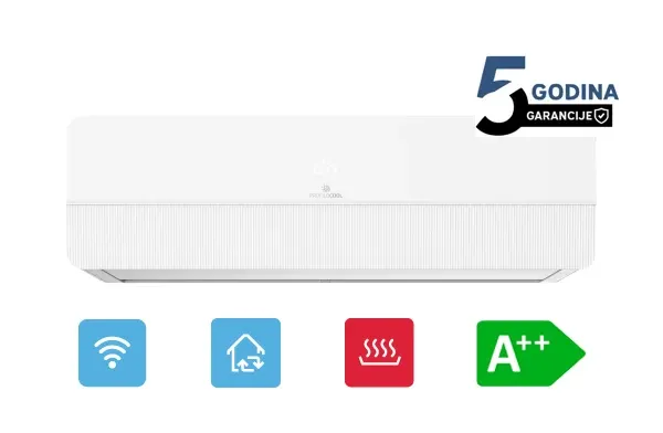 PROFILCOOL Klima uređaj PROFILOCOOL ICSD-12WIH WHITE 12000BTU A++ Inverter Wifi/GSJ/iFeel