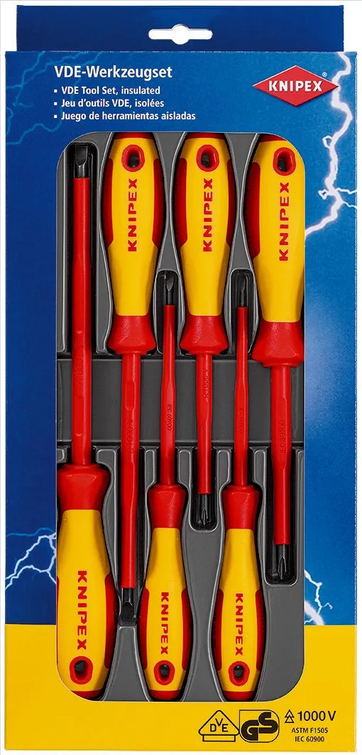 KNIPEX Odvijači 1000v 6/1