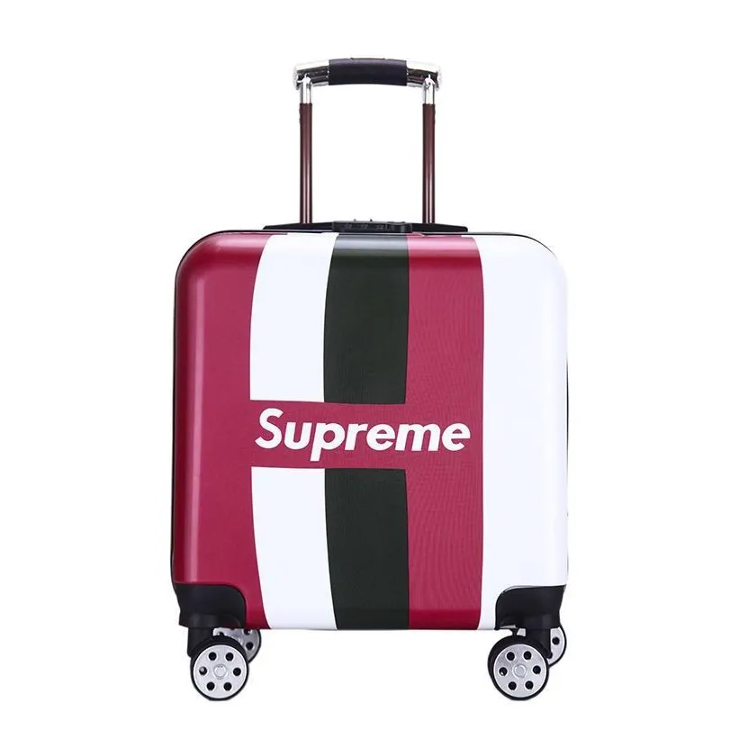 Kofer Supreme kabinski bordo belo crni EL 20