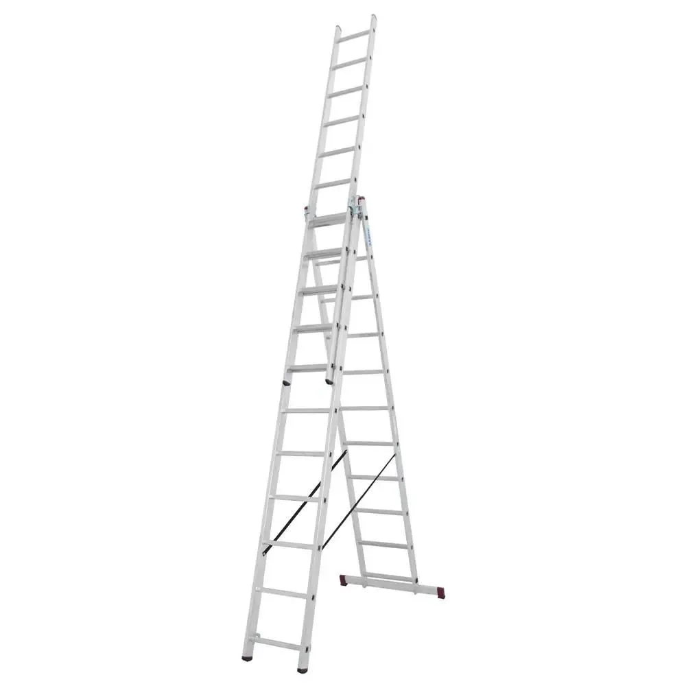 KRAUSE Corda Trodelne Aluminijumske Merdevine 3x11 - 6/45m