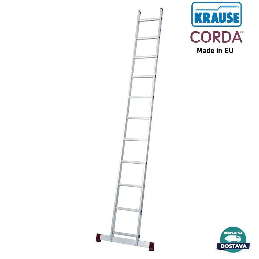 Krause Prislone Merdevine 11 Gazišta   Corda 3/1m