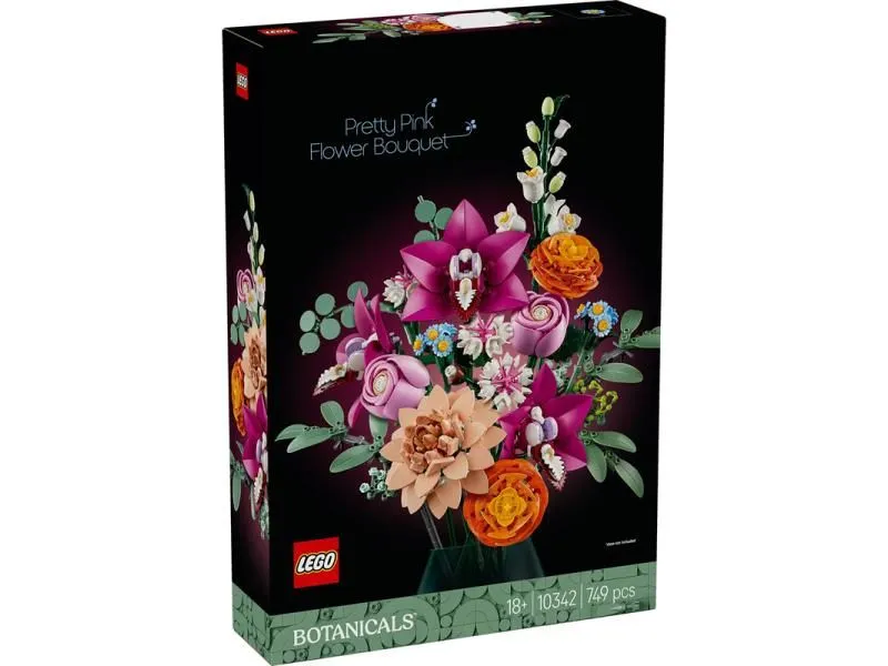 LEGO 10342 Lepi buket ružičastog cveća