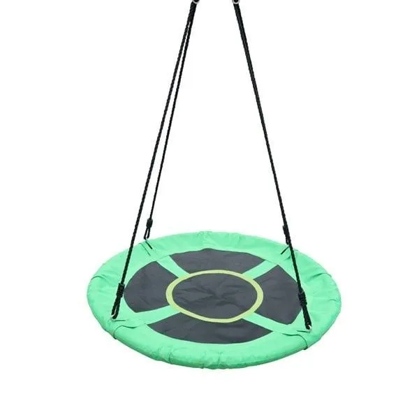 LEMON PLANET Ljuljaška gnezdo 100cm/ siva/zelena