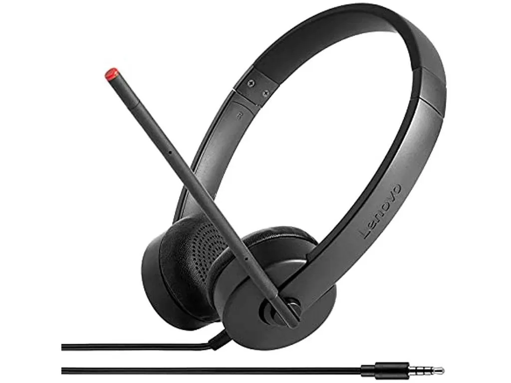 LENOVO Slušalice sa mikrofonom Essential Stereo/ crna