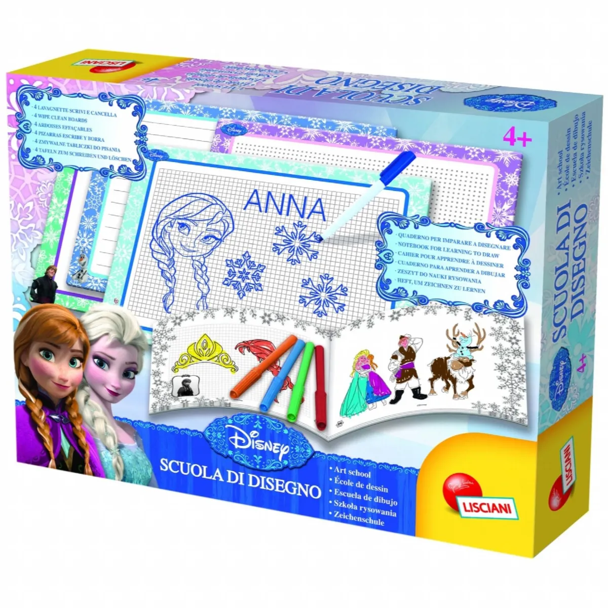 LISCIANI Frozen kreativni set - Škola dizajna
