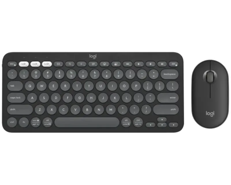 LOGITECH Tastatura i miš Pebble2 Combo US/ crna