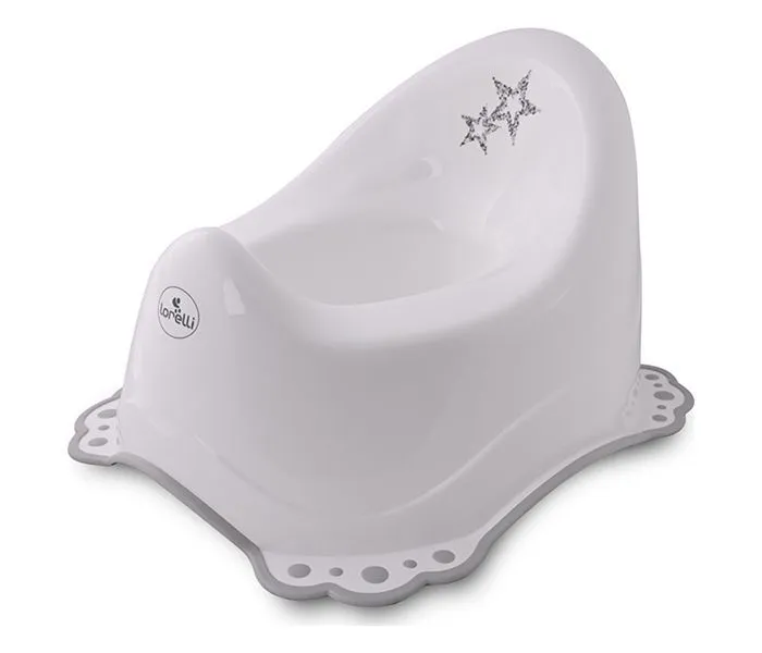LORELLI Anatomska Potty noša Little Stars - white