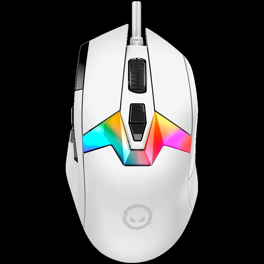 LORGAR MSP80/ 8000 Hz Gaming Mouse Pro/ White