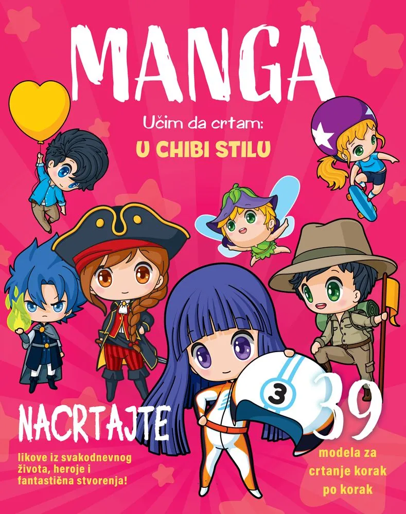 Manga: Učim da crtam: U chibi stilu