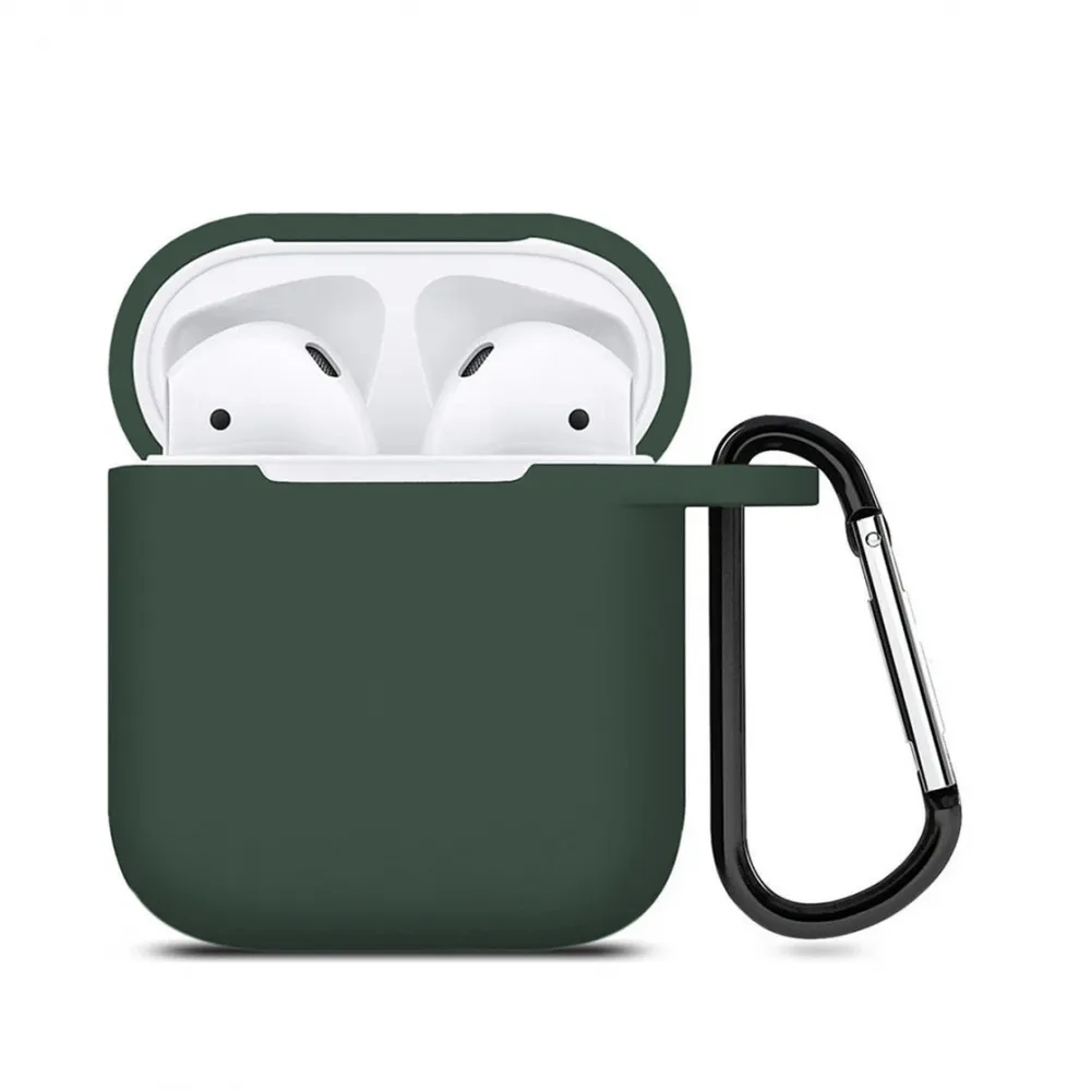 Maska za Airpods 1/2  tamno zelena