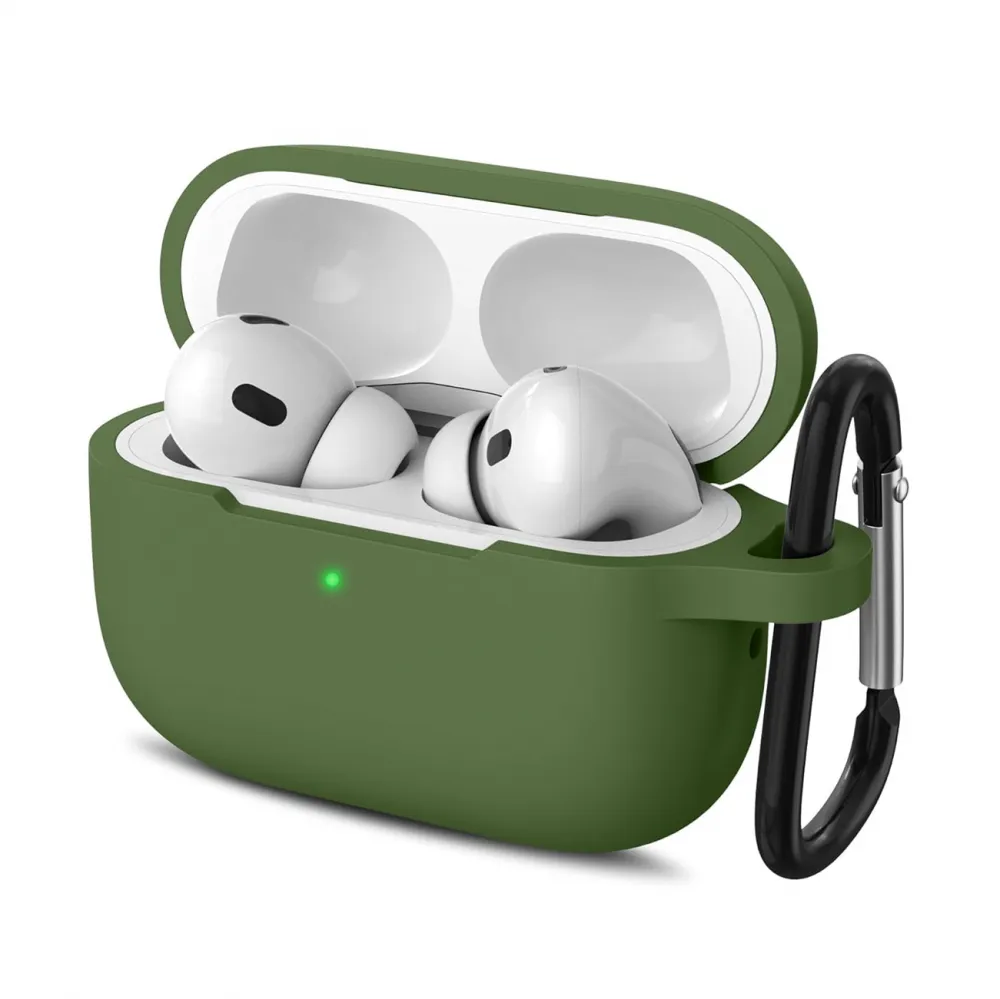 Maska za Airpods Pro/Pro 2  tamno zelena
