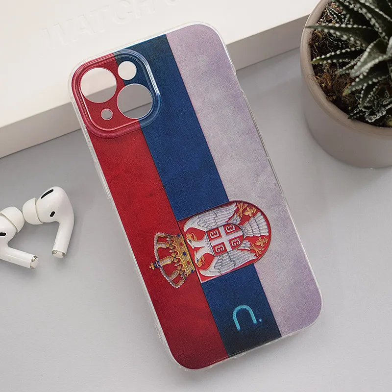 Maska za iPhone 13 SRB Nanobit Print