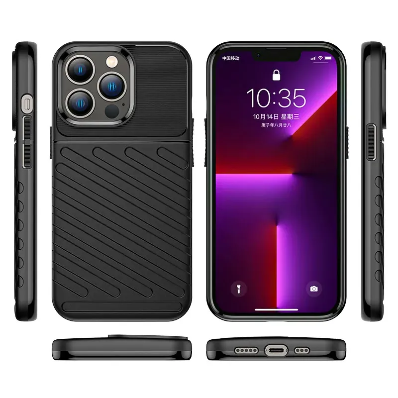 Maska za iPhone 14 Plus Thunder crna