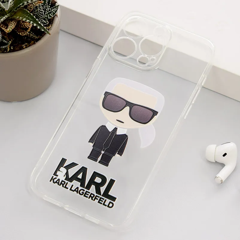 Maska za iPhone 15 Pro Karl Lagerfeld Nanobit Print