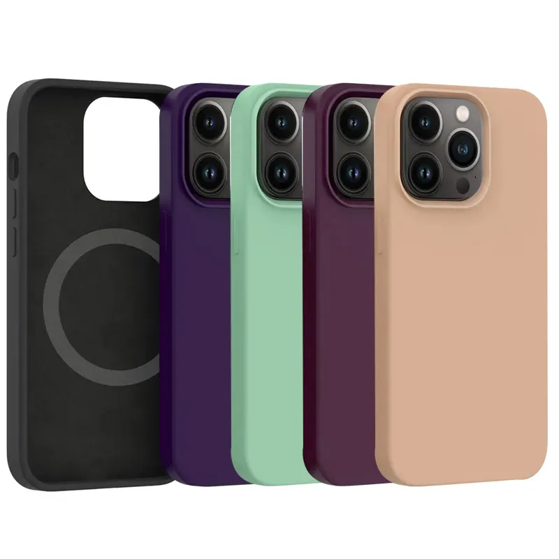 Maska za iPhone 15 Pro Max Summer color Mag Case crna