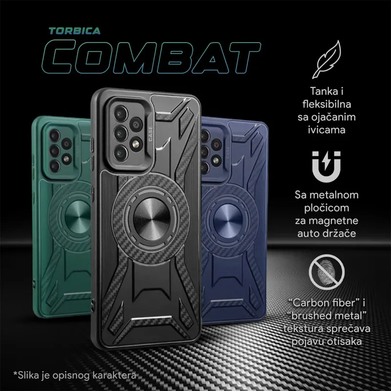 Maska za Samsung A25 5G/ A256B Combat plava