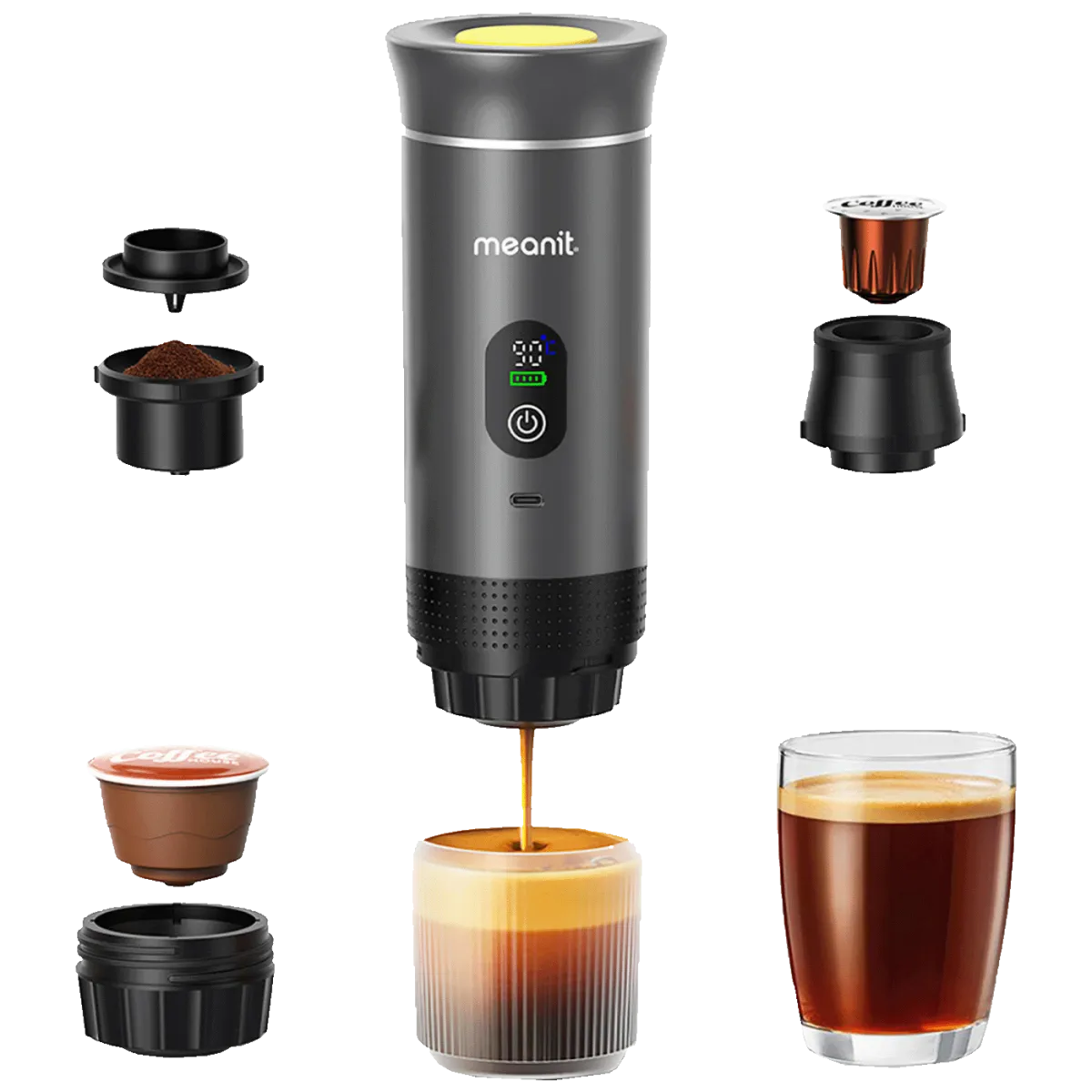 MEANIT Prenosni aparat za espresso Z01 Pro