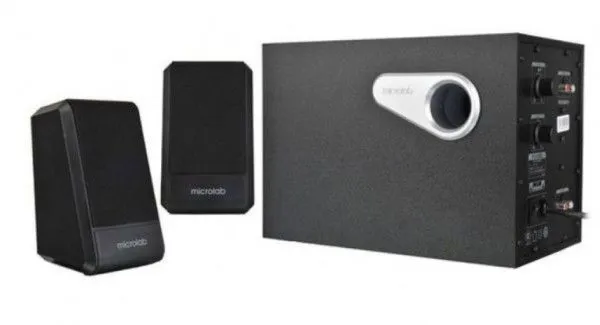MICROLAB M-280BT Aktivni drveni zvučnici 2.1 35W RMS(15W/ 2x10W) SD/ USB/ BLUETOOTH / 3.5mm