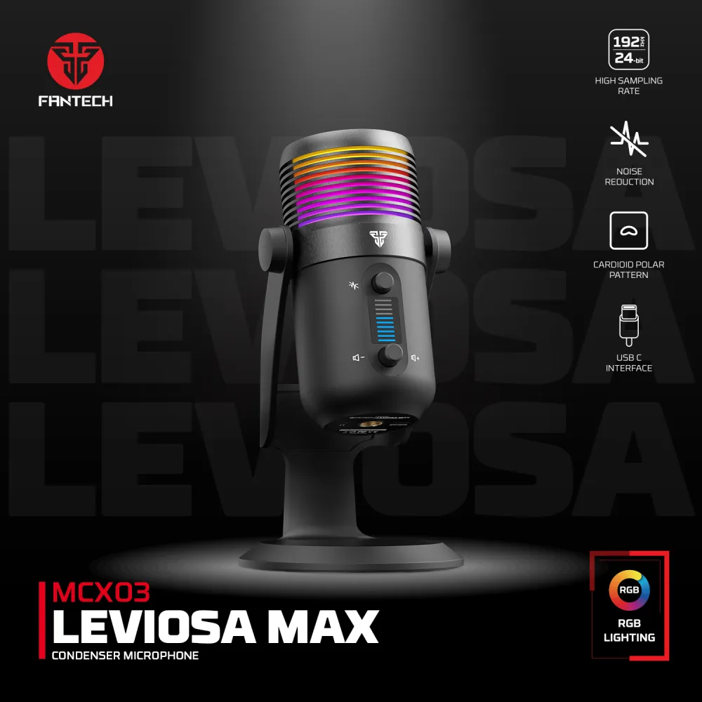 FANTECH Mikrofon MCX03 Leviosa max/ crna
