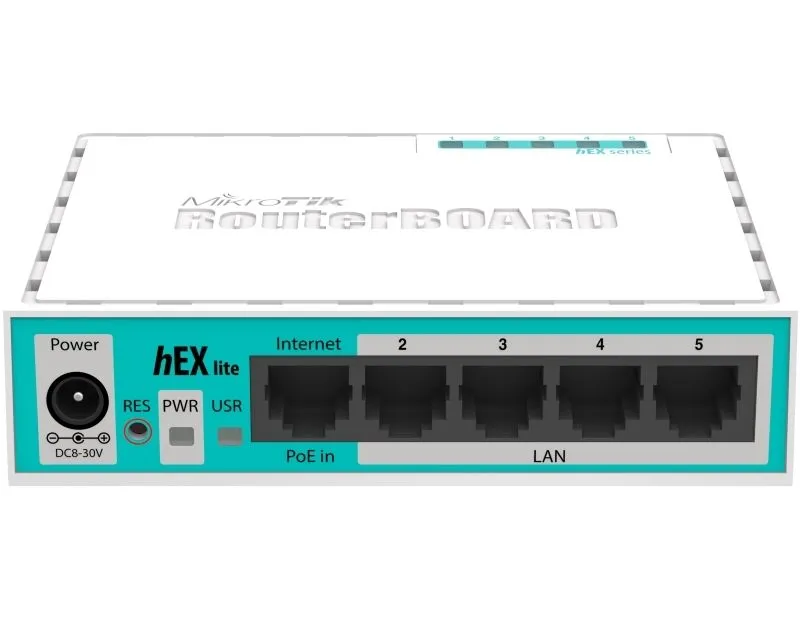 MIKROTIK (RB750R2) heX LITE/ RouterOS L4/ ruter