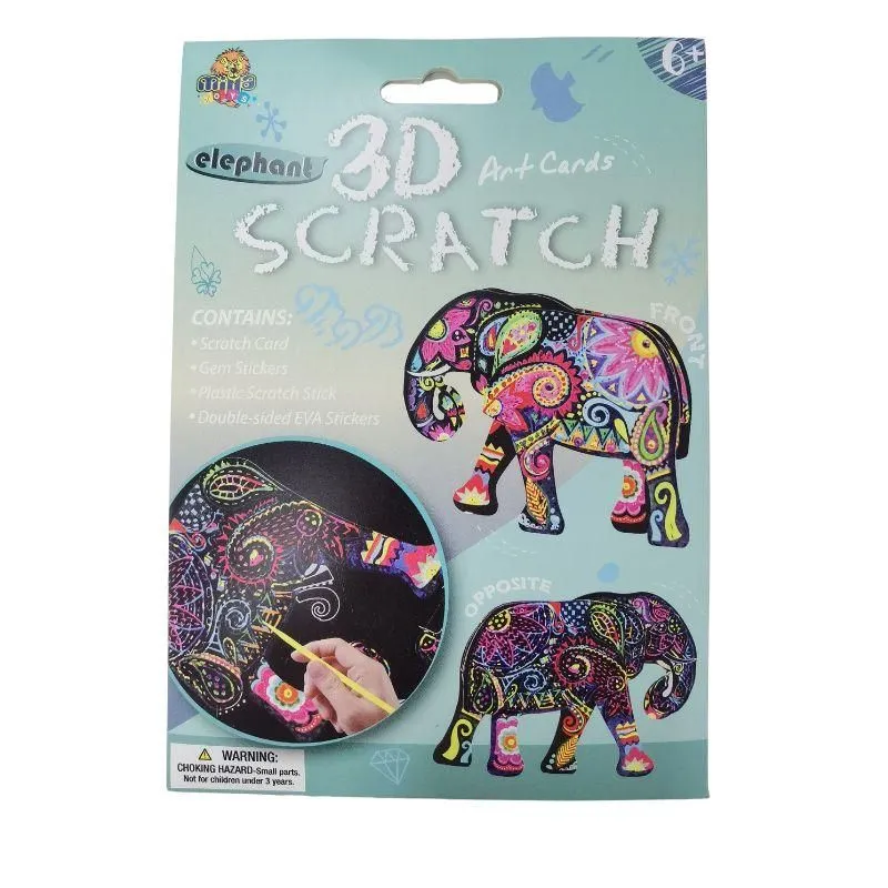 MILLATOYS Kreativni set 3D acratch ss-23-049