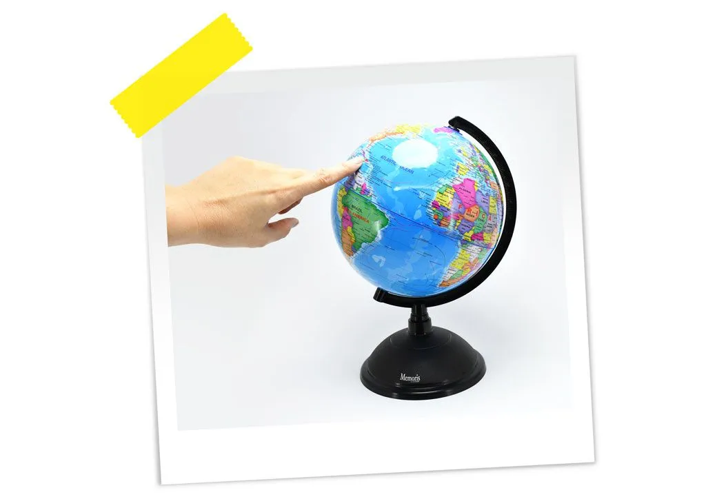MOJA KNJIŽARA GLOBUS Memoris 20CM PVC WY