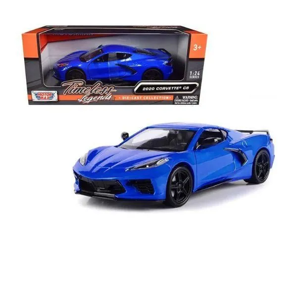 MOTOR MAX Metalni model automobila 1:24 2020 Corvette C8