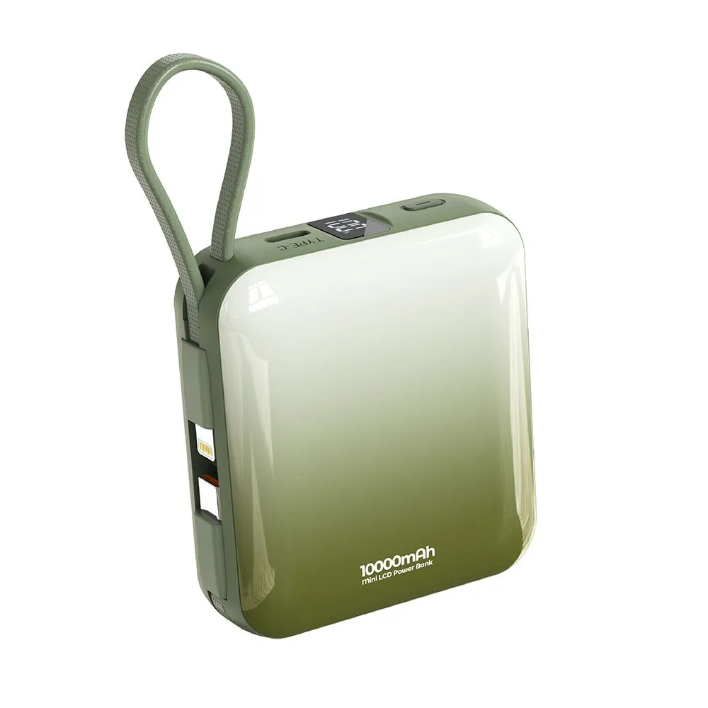 Power Bank Moxom MX-PB155 fast 10000mAh SCP 22.5W QC18W+ PD20W 3A zeleni