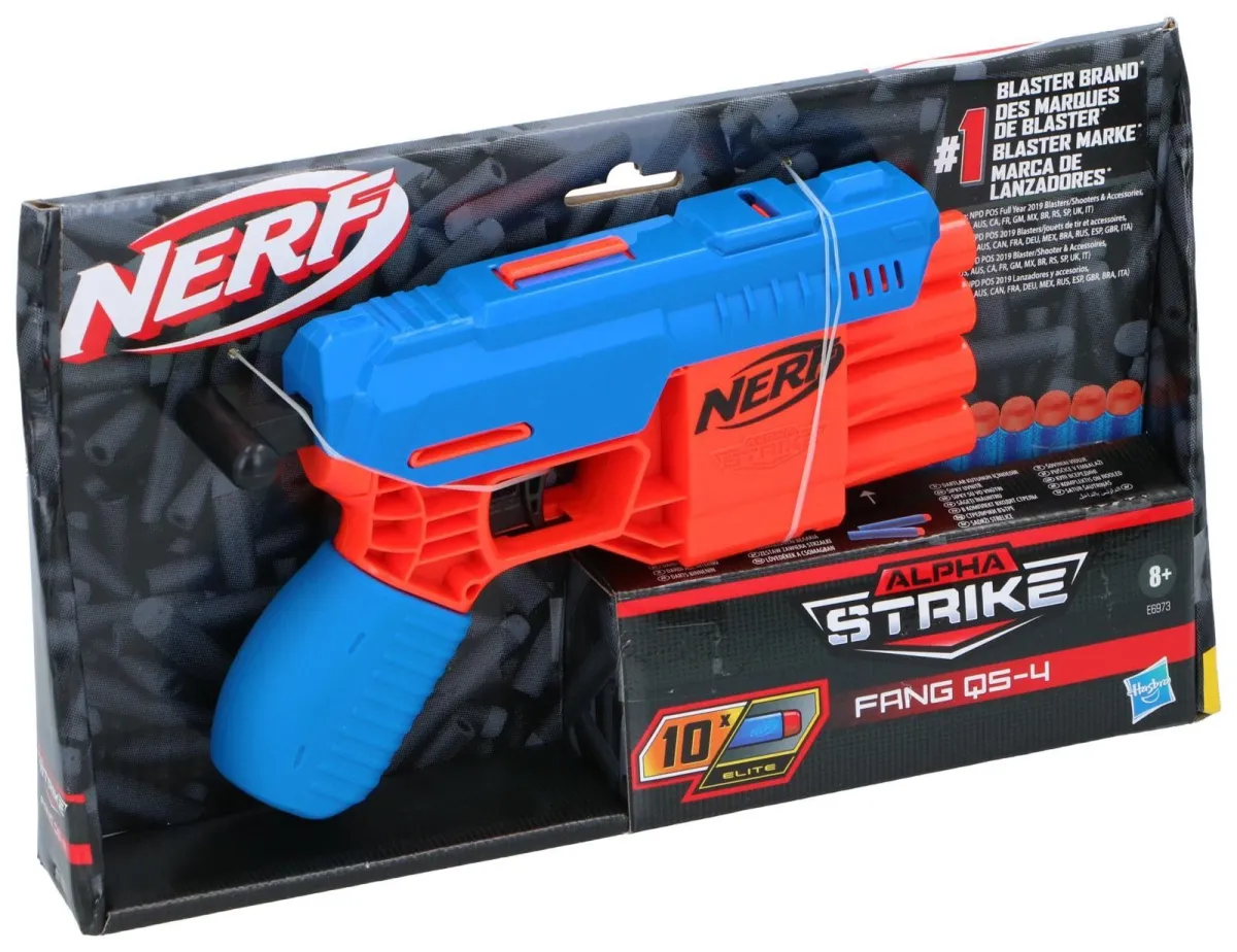 NERF Alpha Strike Fang ručni blaster sa 10 strelica