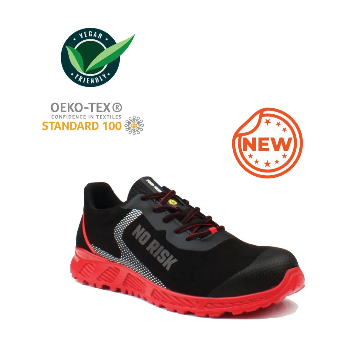 NO RISK Radna cipela-patika Red Spider S3 SRC/ plitka