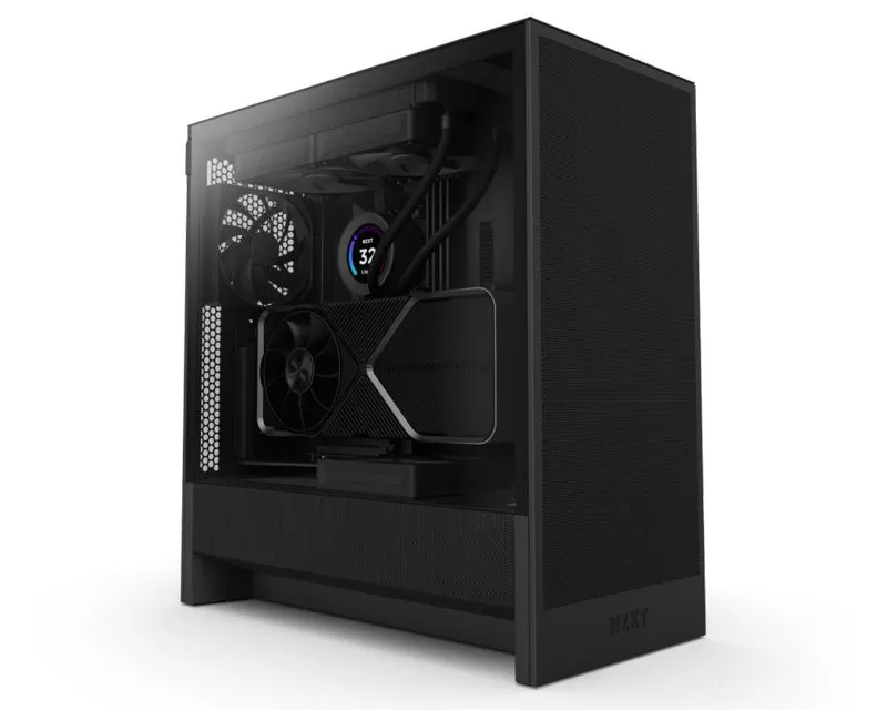 NZXT Gaming kućište H5 Flow CC-H52FB-01/ crna