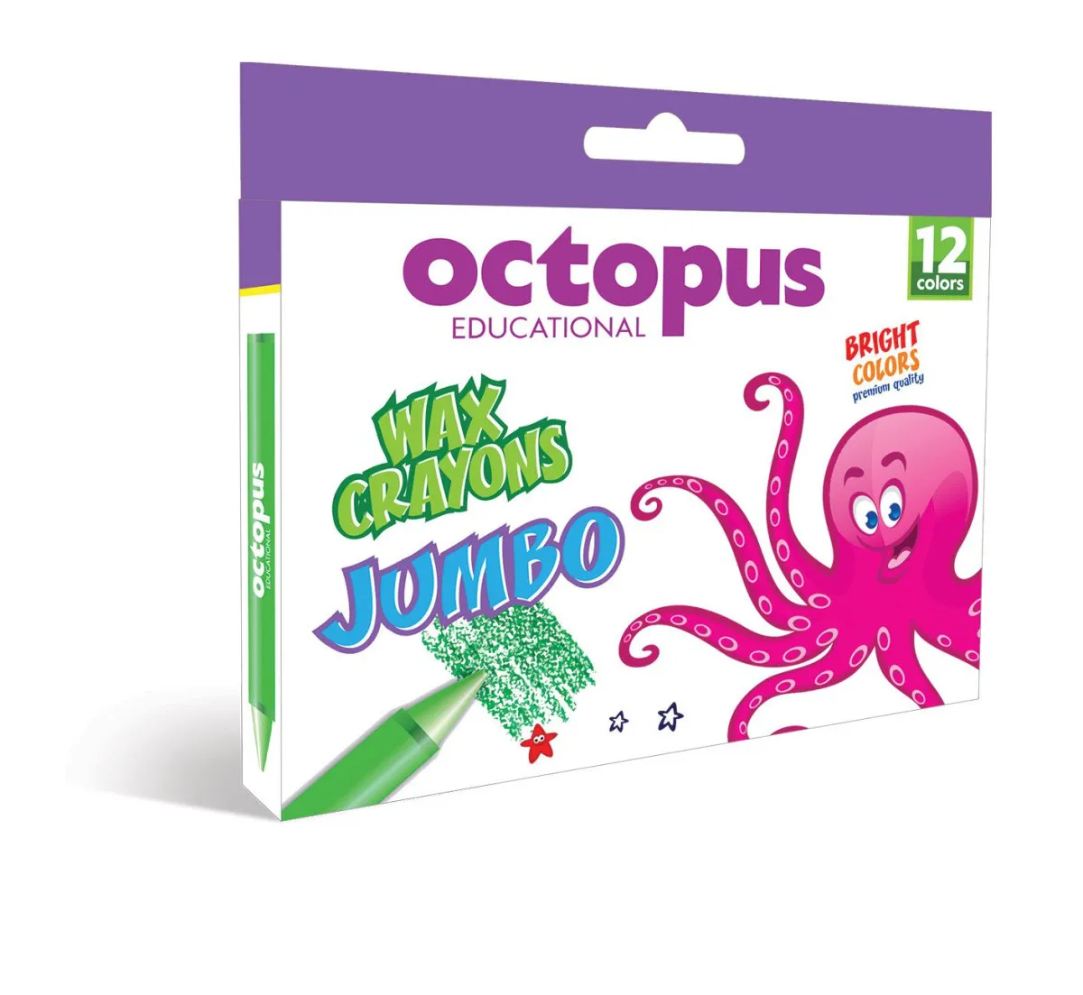 OCTOPUS Voštane boje 12/1  jumbo unl-0418