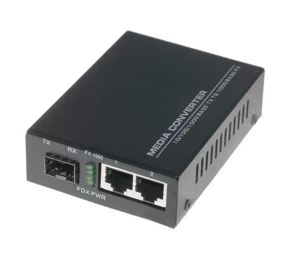 OPTON media konverter SFP-2xRJ45 MC230S