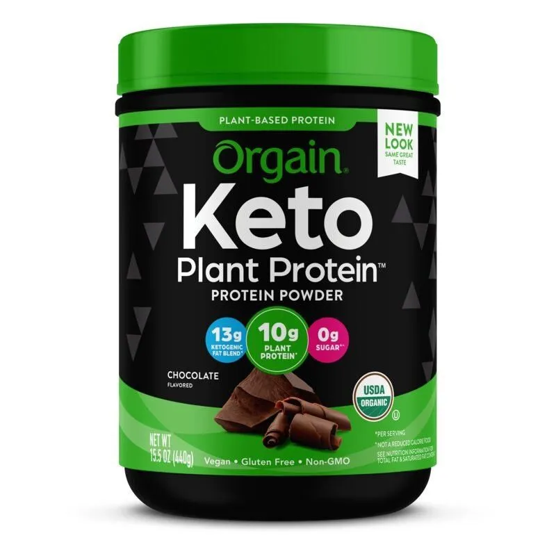 Orgain Keto biljni protein/ čokolada/ 440g