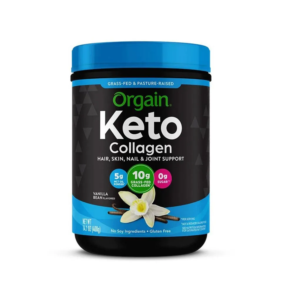 Orgain Keto Collagen sa MCT uljem/ vanila/ 400g