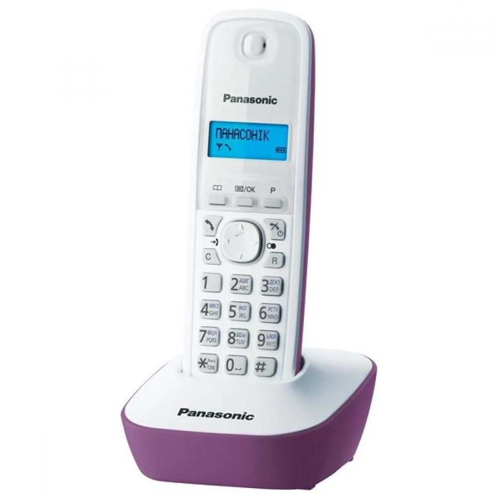 PANASONIC Bežični telefon KX-TG1611FXF/ ljubičasta