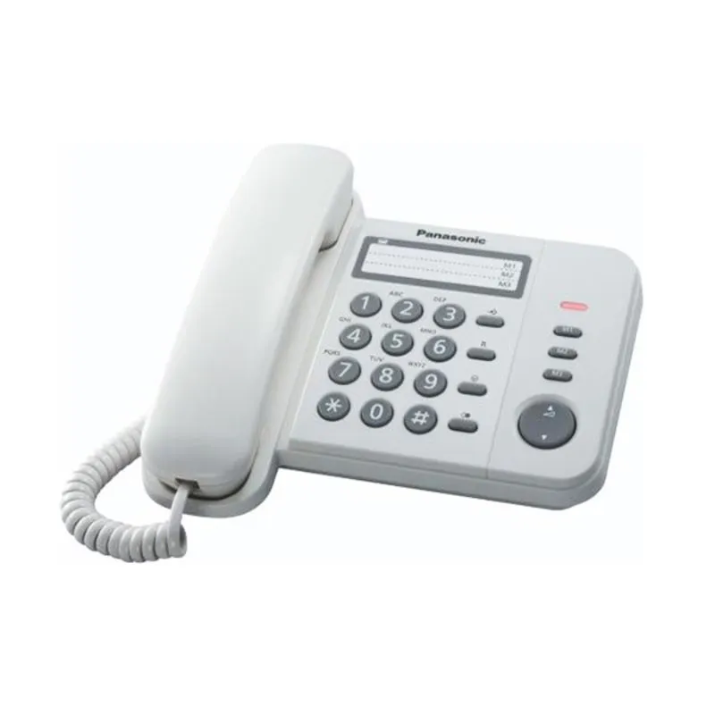 PANASONIC Žični telefon KX-TS520FXW/ bela