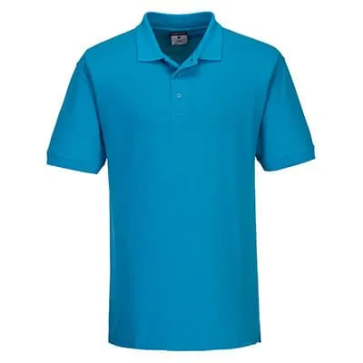 PORTWEST Majica B210 - Naples polo/ aqua plava