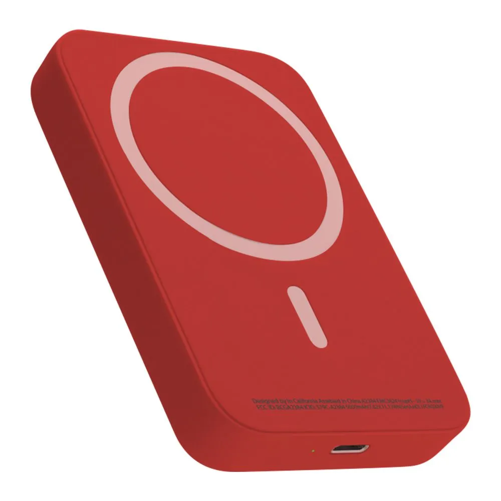 Power bank MagSafe 15W 5000 mAh/ crvena